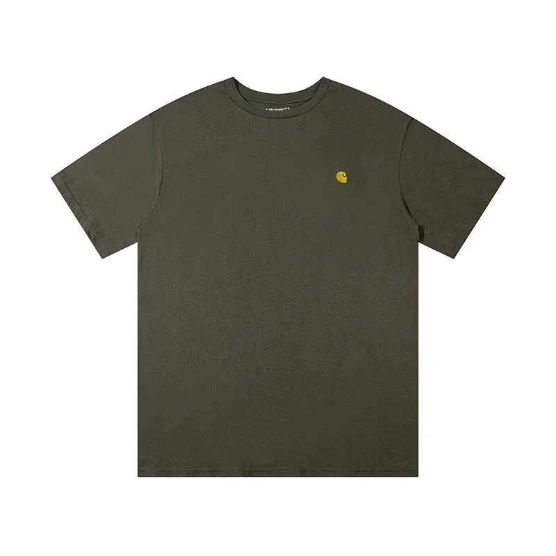 Carhartt Work In Progress Acid Wash Olive T-Shirt - 6