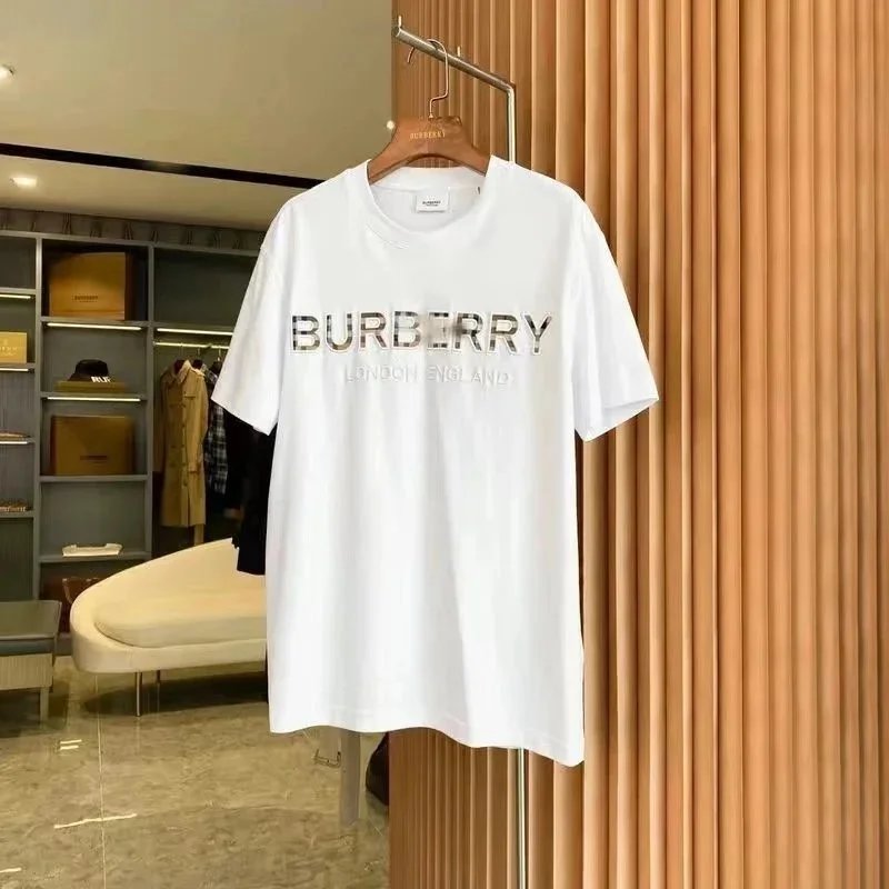 Burberry T-Shirts Logo T-Shirt — White 3