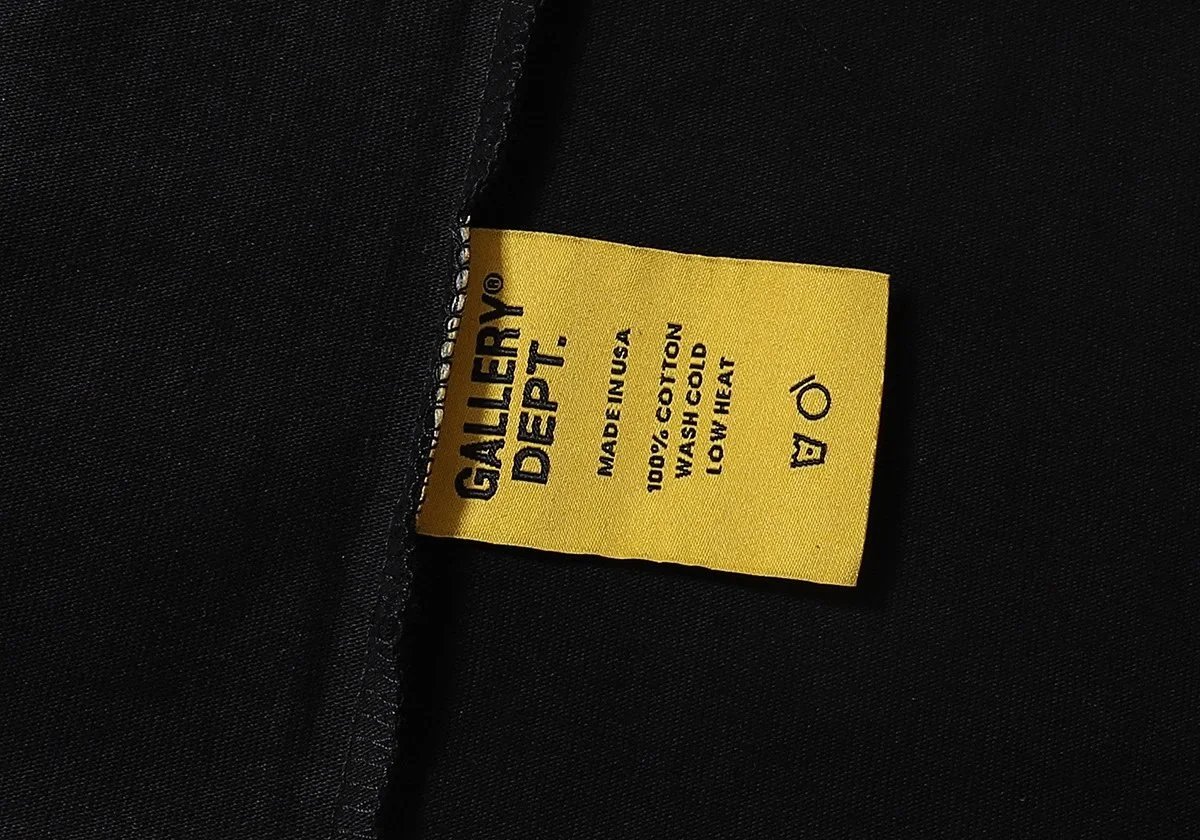 Gallery Dept Skeleton Middle Finger T-Shirt Black - 8