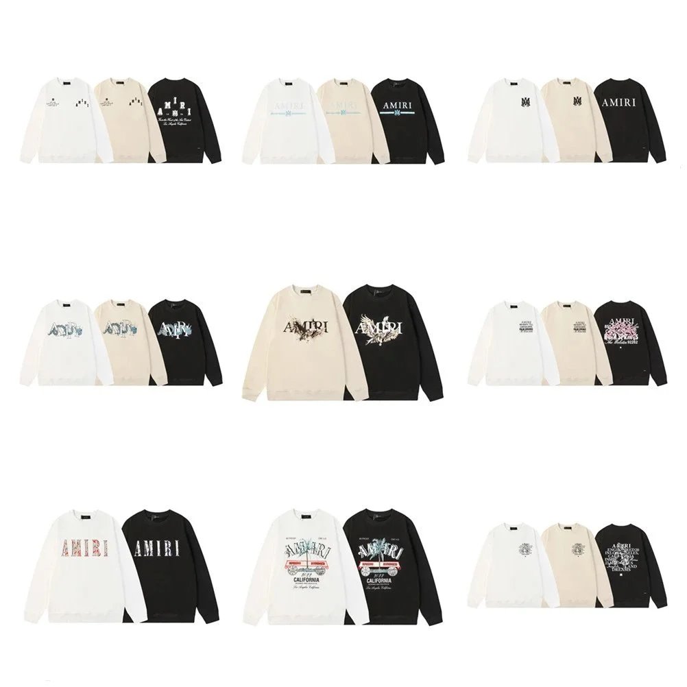 Amiri Logo Print Crewneck Sweatshirt