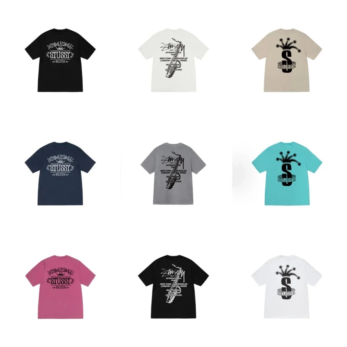 Stussy Graphic Print T-Shirt