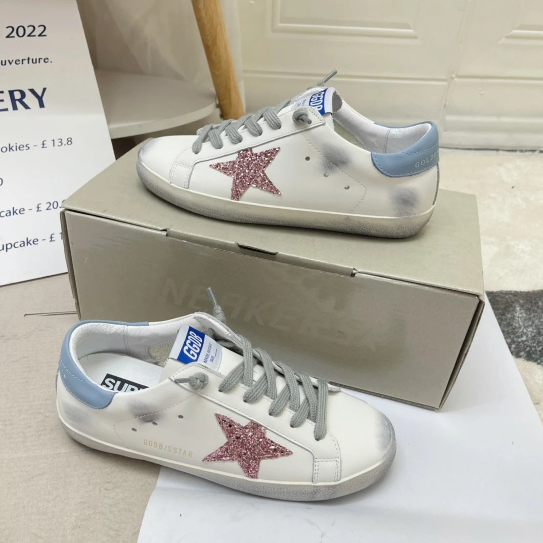 Golden Goose Sneakers Super-Star with star appliqué image 5