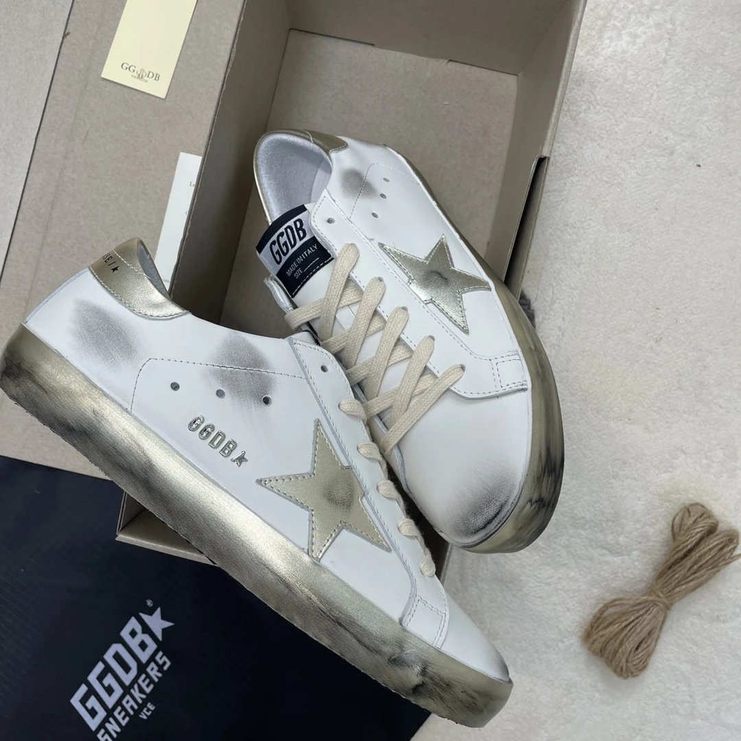 Golden Goose Sneakers Super-Star with star appliqué — 9