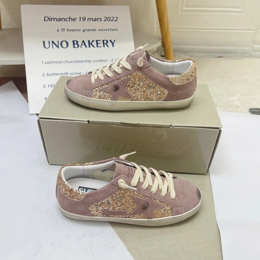Golden Goose Sneakers Super-Star with star appliqué — 34