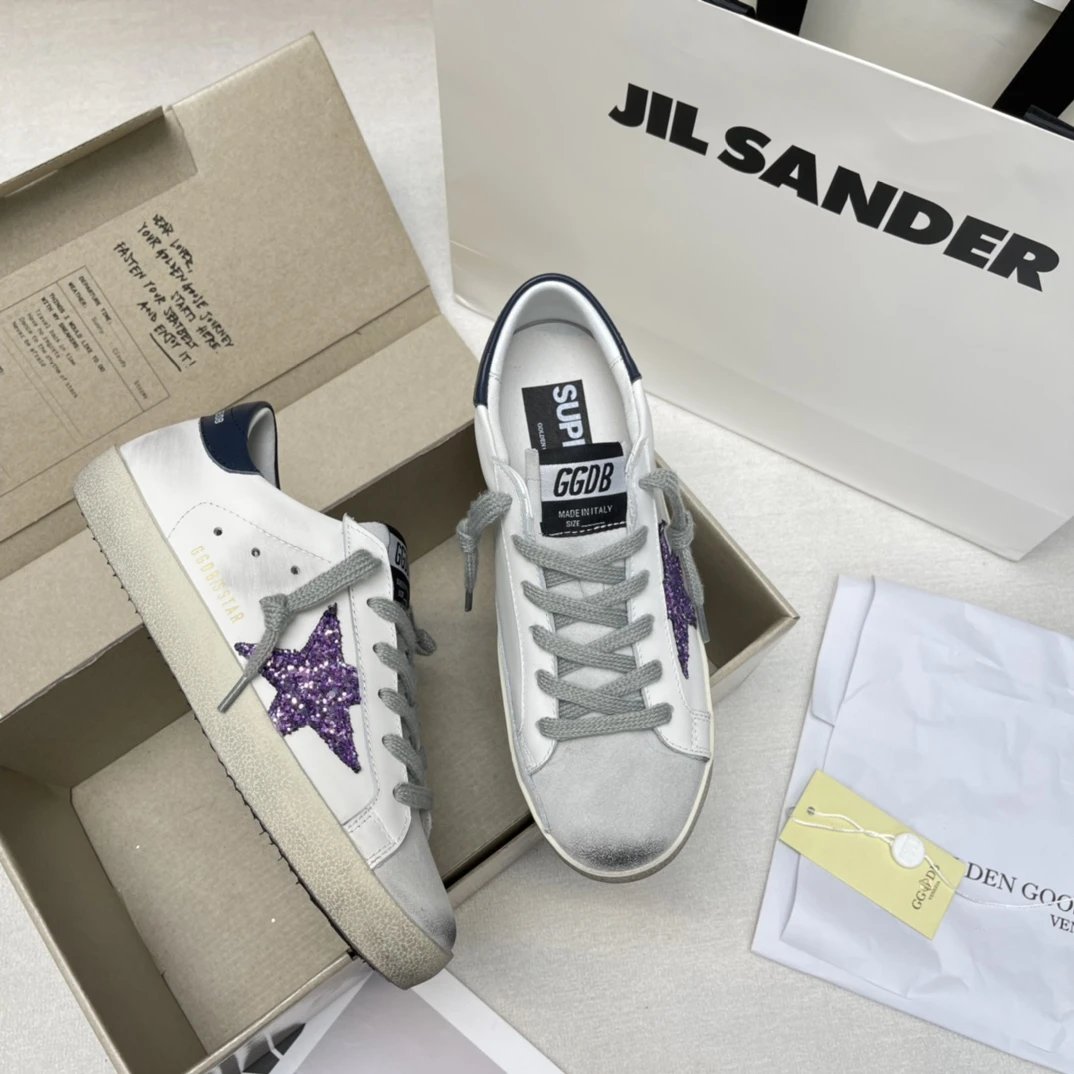 Golden Goose Sneakers Super-Star with star appliqué — 4