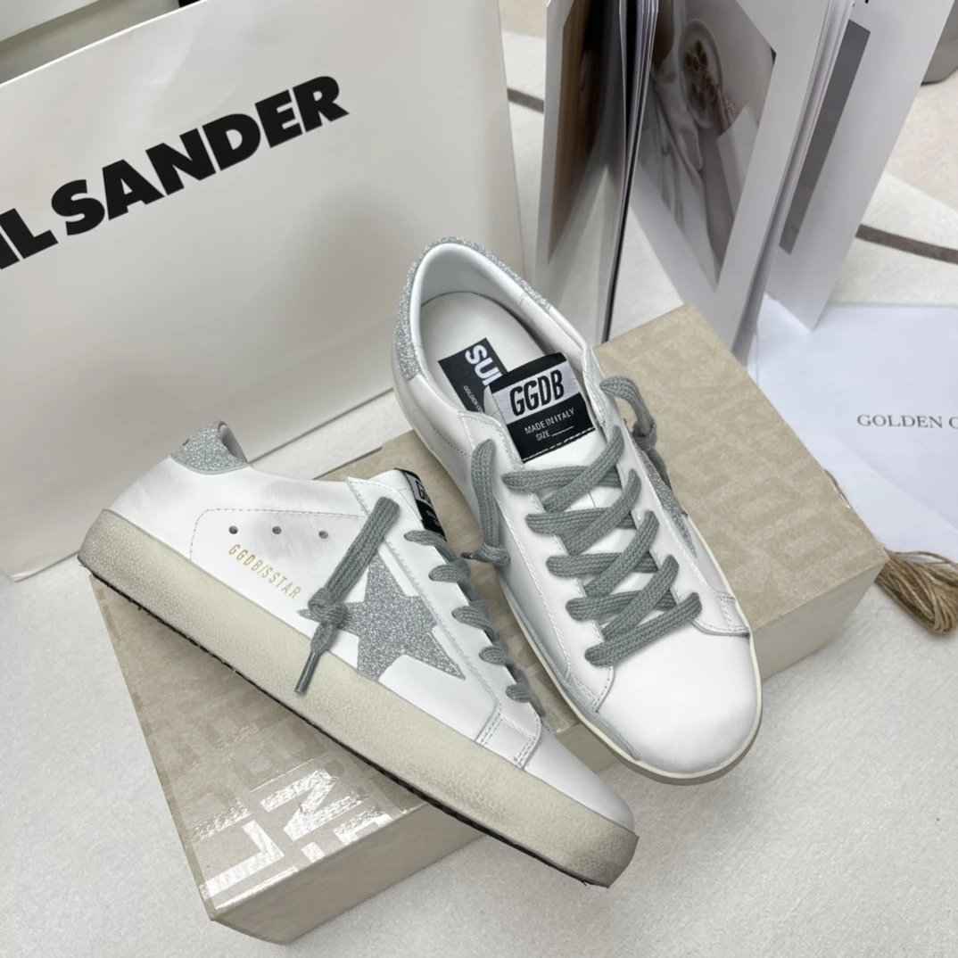 Golden Goose Sneakers Super-Star with star appliqué — 11