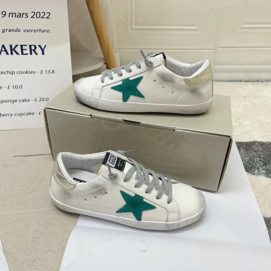 Golden Goose Sneakers Super-Star with star appliqué image 8