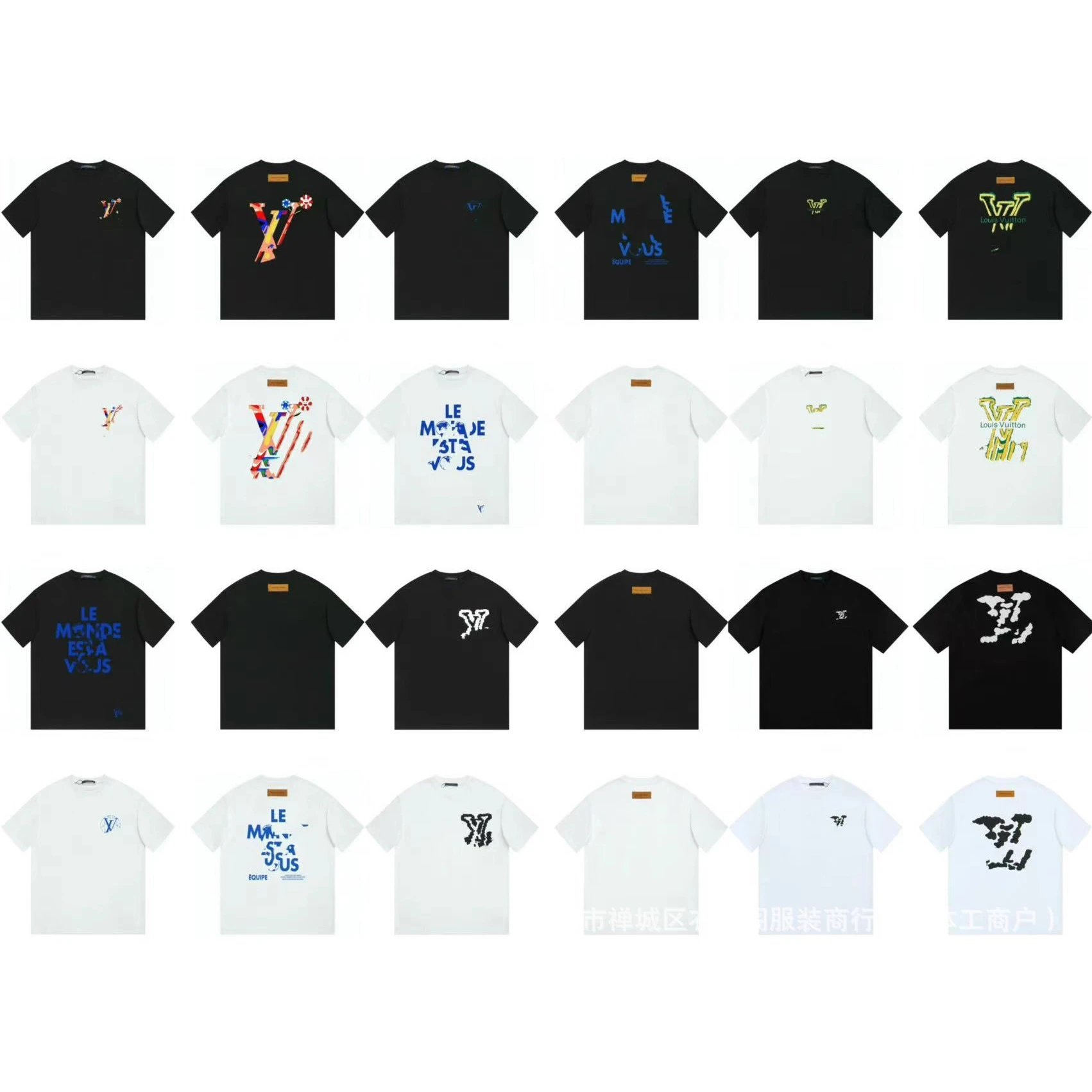 Correct high version donkey * short sleeved new L home collection trendy brand series pure cotton casual loose T-shirt for both men and women