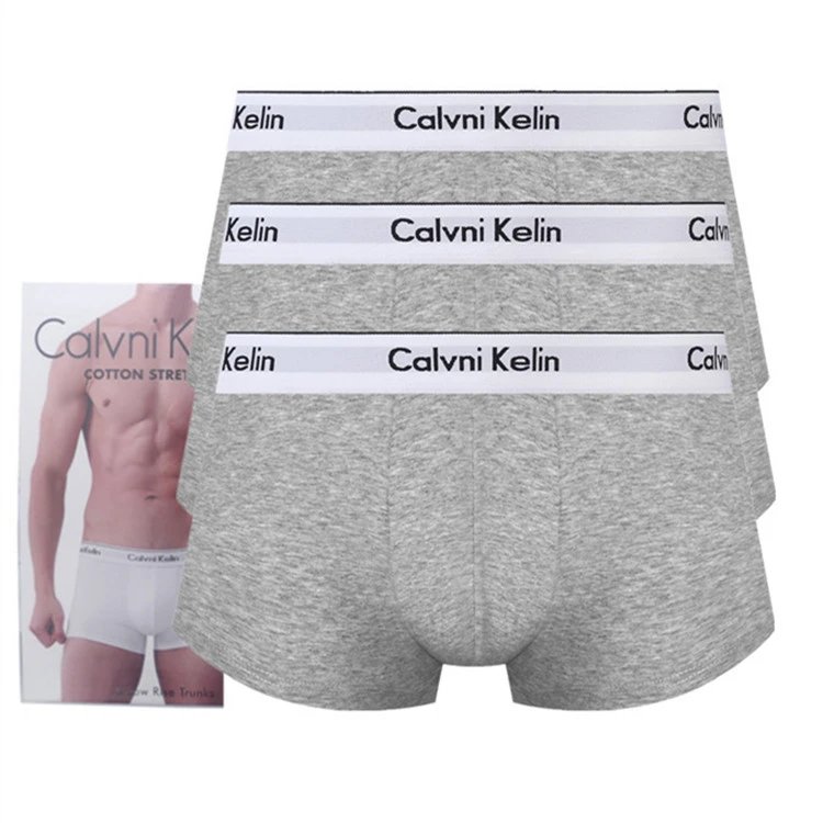 Gray/Gray/Gray (3-Pack) (White Waistband)