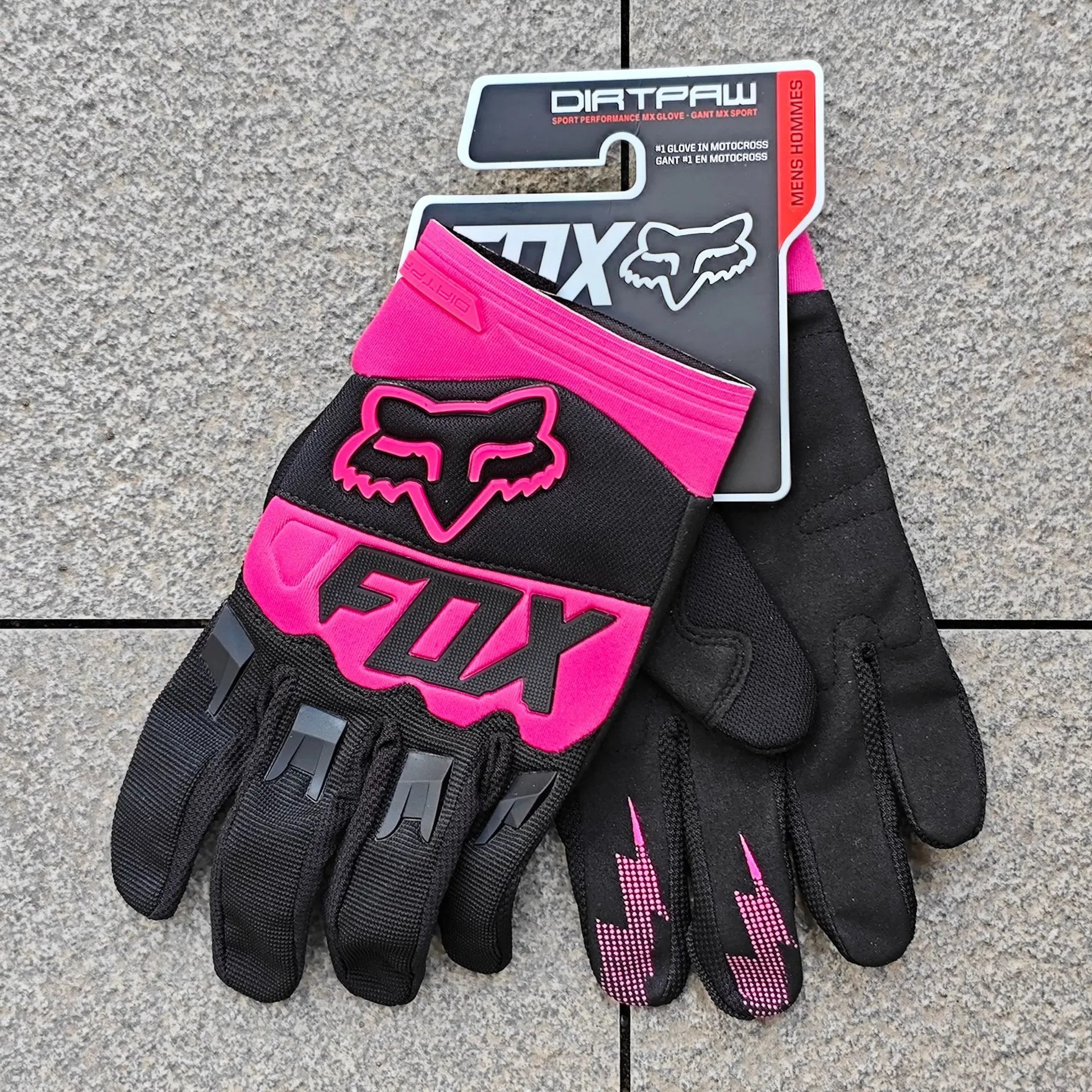 Fox Racing Dirtpaw Gloves Black Pink