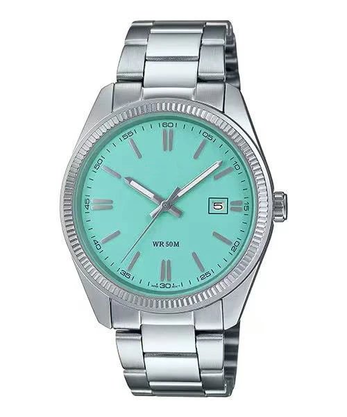 M1302 Silver Case Light Green