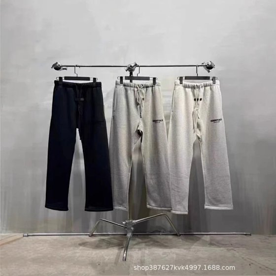 ESSENTIALS Season 8 High Street Casual Loose Straight Pants Bathroom Pants