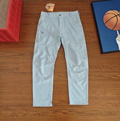 Outdoor Long Pants Gray White