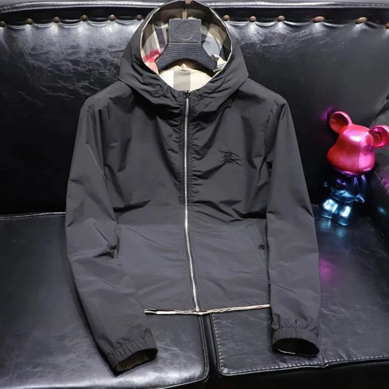 Jacket men's fashion brand 2025 autumn high-end hooded jacket double-sided men's outdoor jacket jacket fashionable workwear
