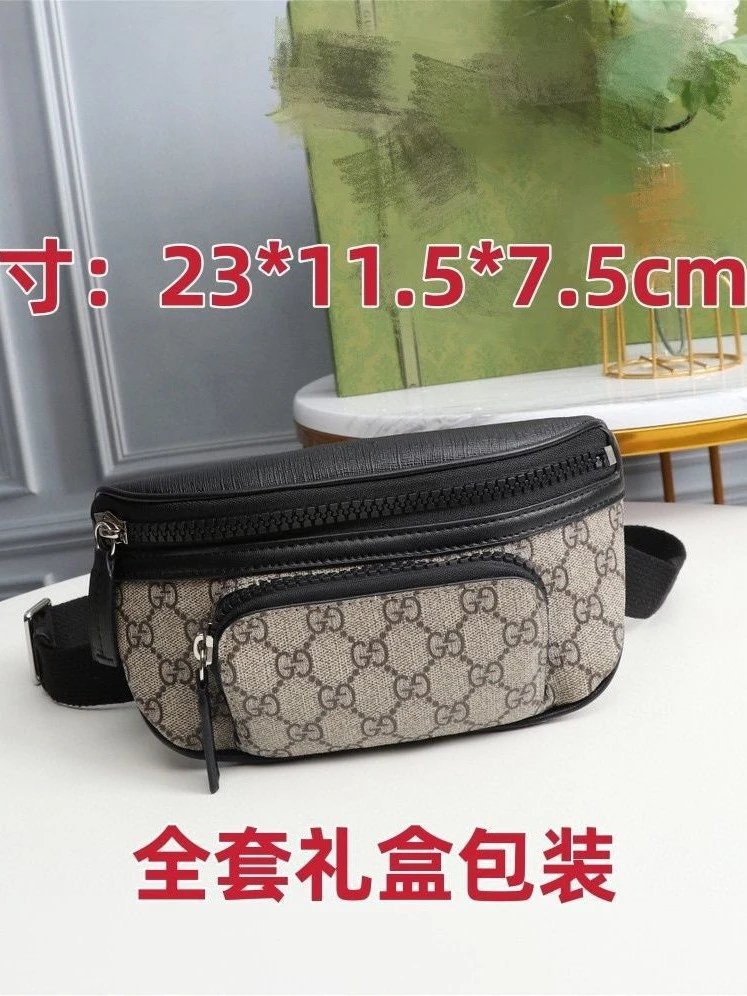 新款斜挎包男女单肩包胸包2025新款多功能休闲潮流运动腰包大容量 3
