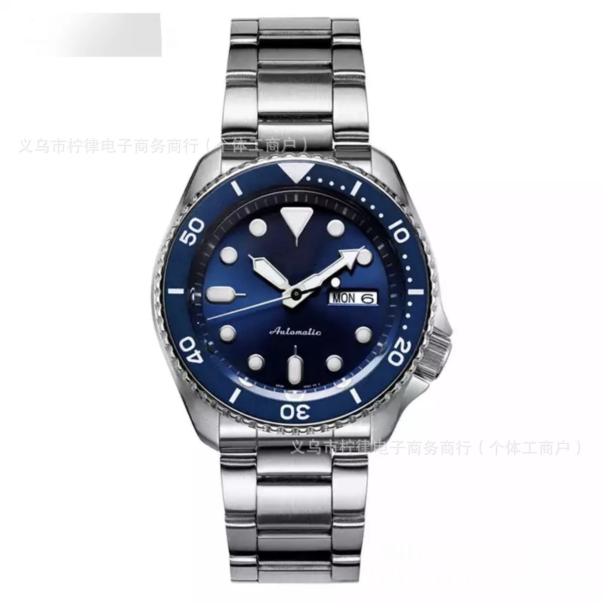 Classic Round Men's Quartz Watch with Screw-Down Crown and Single Folding Clasp - Business Casual Style