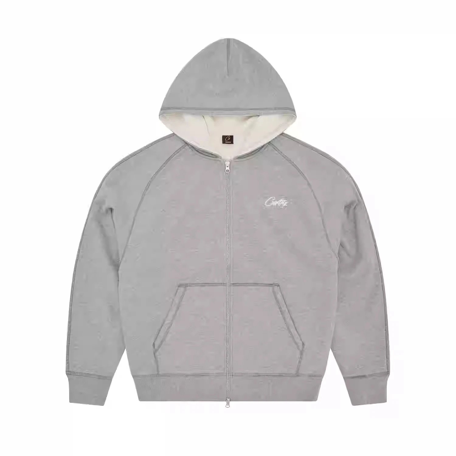8976 hooded sweatshirt/grey