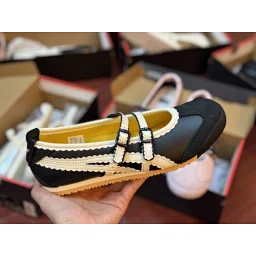 thumbnail for Pure original new Tiger Onizuka Tiger Mary Jane ballet style dance shoes pump flat shoes TGRS casual women's shoes