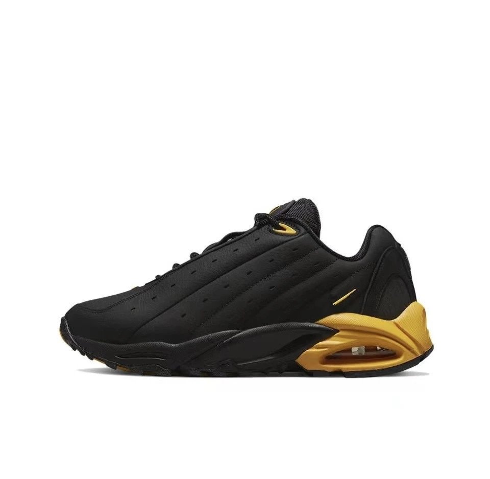 Leather Black with Gold Trim