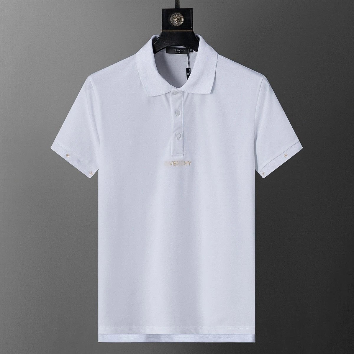 Givenchy Shirt Logo Stars White