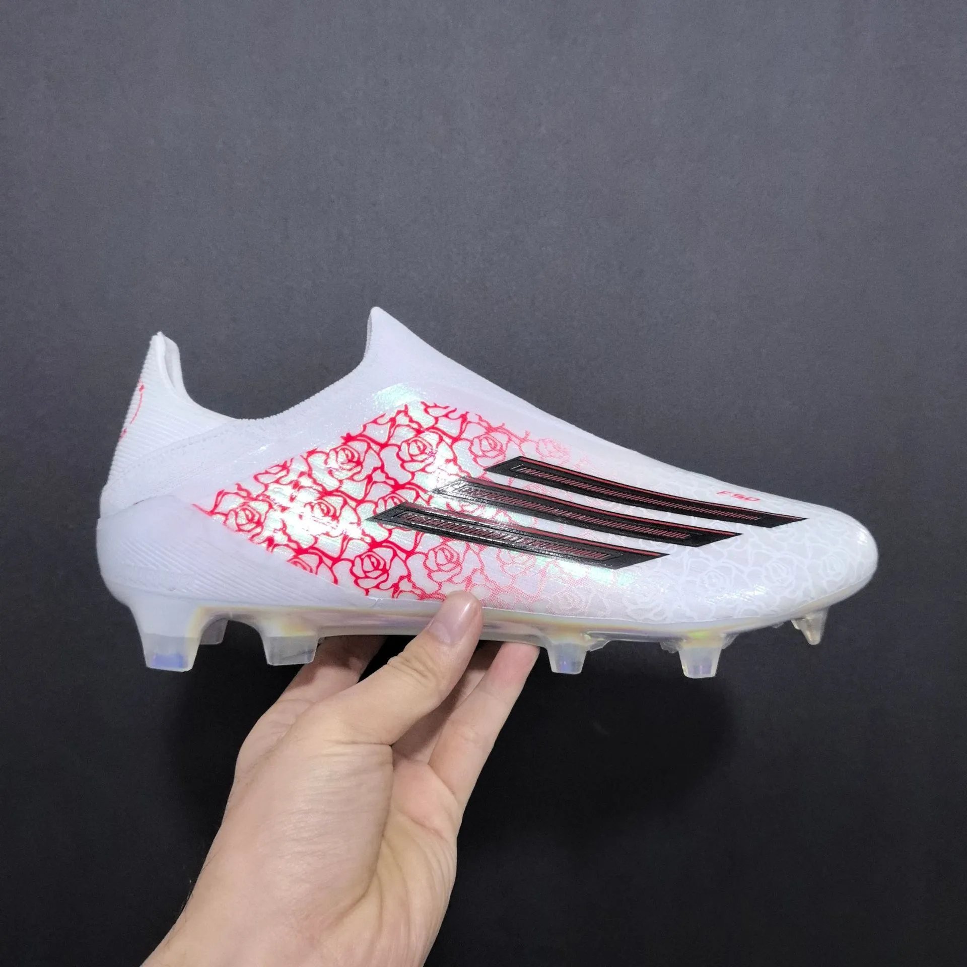 New F50 Match Soccer Cleats FG Studs for Outdoor Games – Lace-Free Unisex, Wholesale from Putian Factory