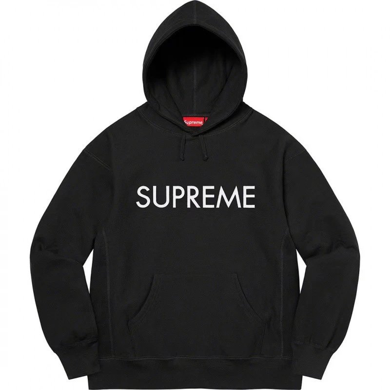 E549Supreme 22FW Capital Hooded Sweatshi