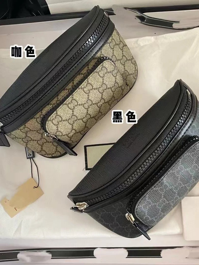 新款斜挎包男女单肩包胸包2025新款多功能休闲潮流运动腰包大容量 2