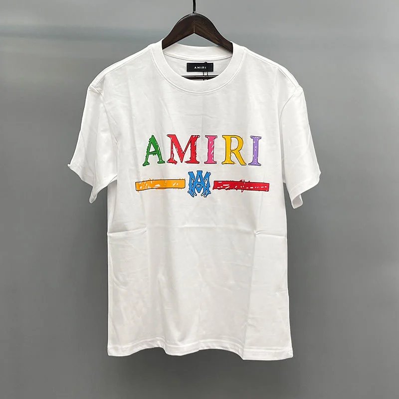White/Multicolor Letter