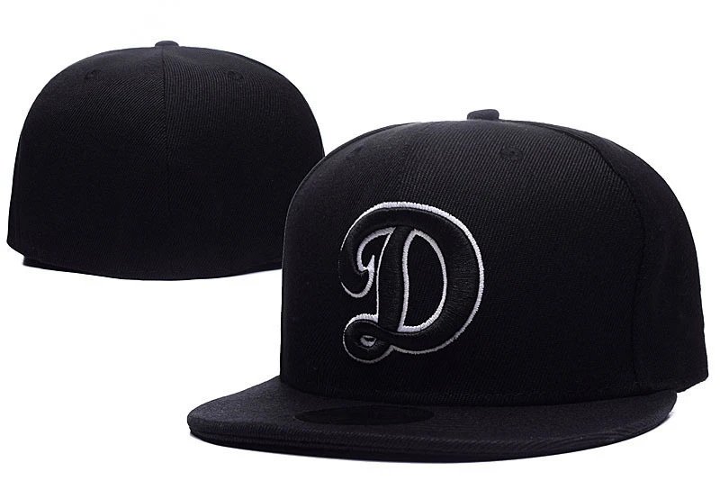 MLB Los Angeles Dodgers Fitted Cap Black