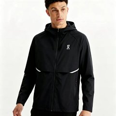 Cross border ON spring and summer outdoor sun protection clothing men's hooded elastic breathable quick drying skin clothing running fitness thin jacket