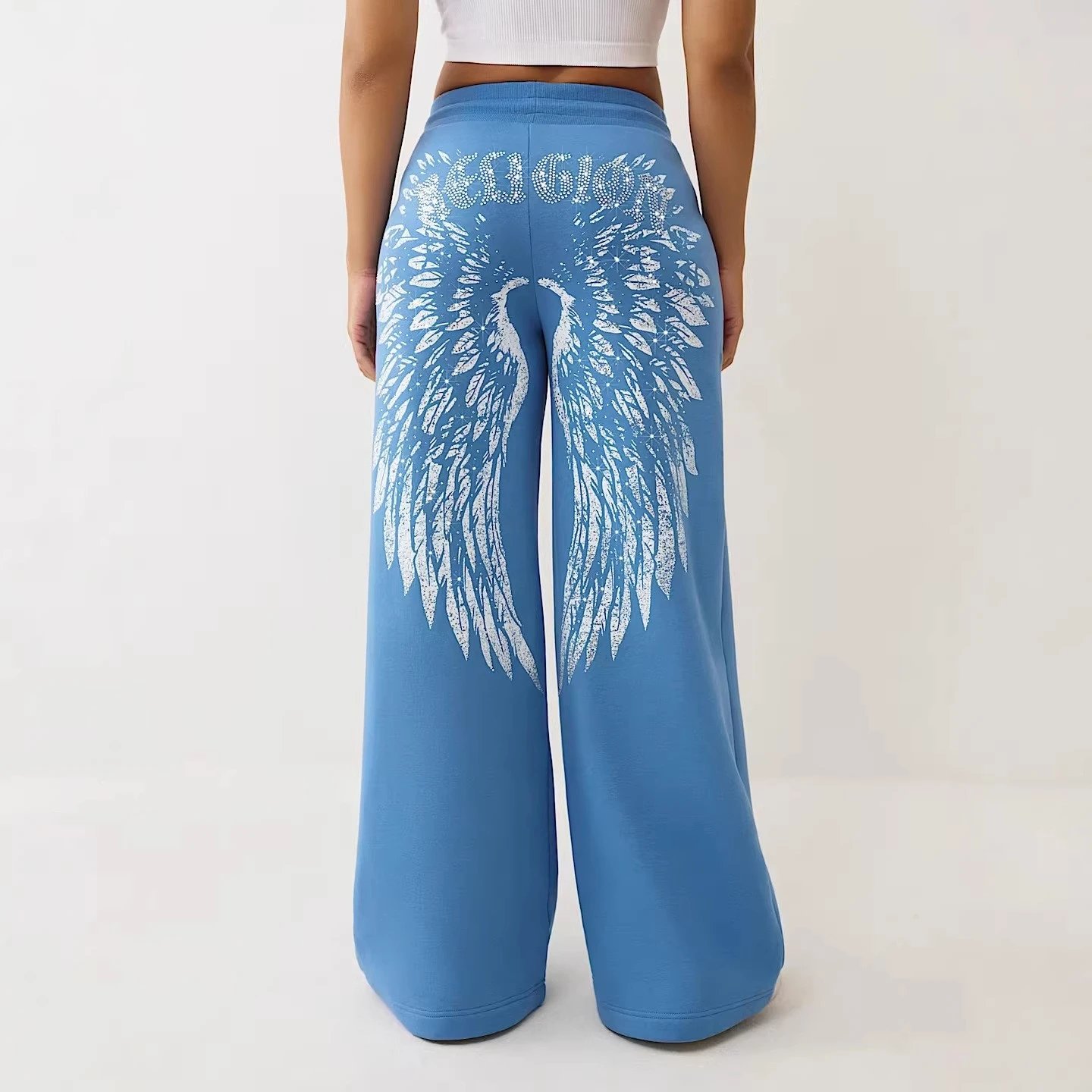 Printed blue