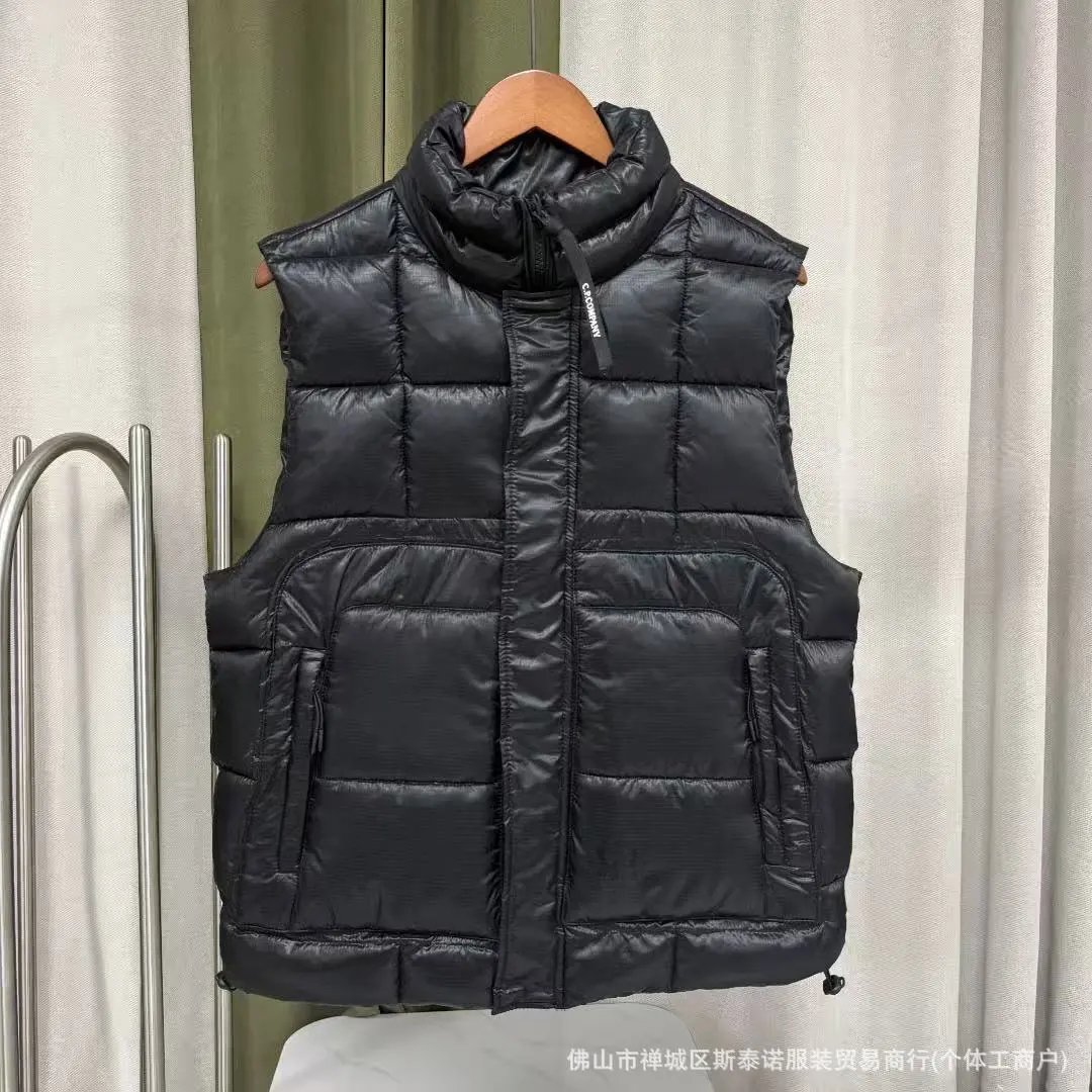 Black cotton vest