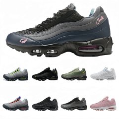 Men's sports single shoes, air cushion shock absorption, outdoor leisure spring running shoes, women's shoes, large size AIR MAX 95