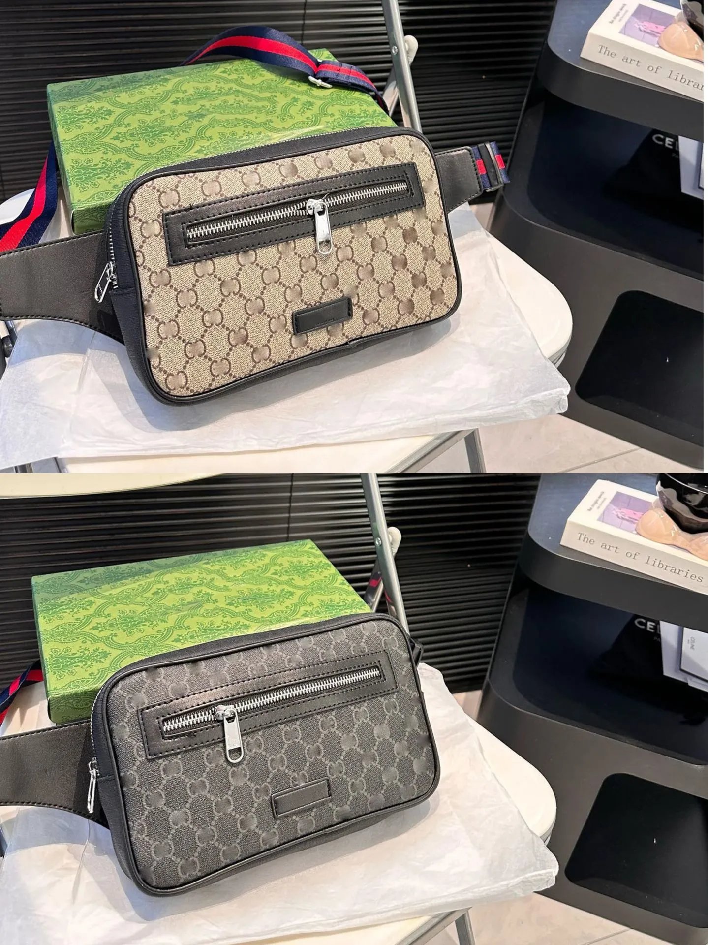 G家 2026 New Waist Bag Unisex Waterproof Nylon Wear-Resistant Fashionable Commuter Multi-Functional Phone Bag Chest Bag
