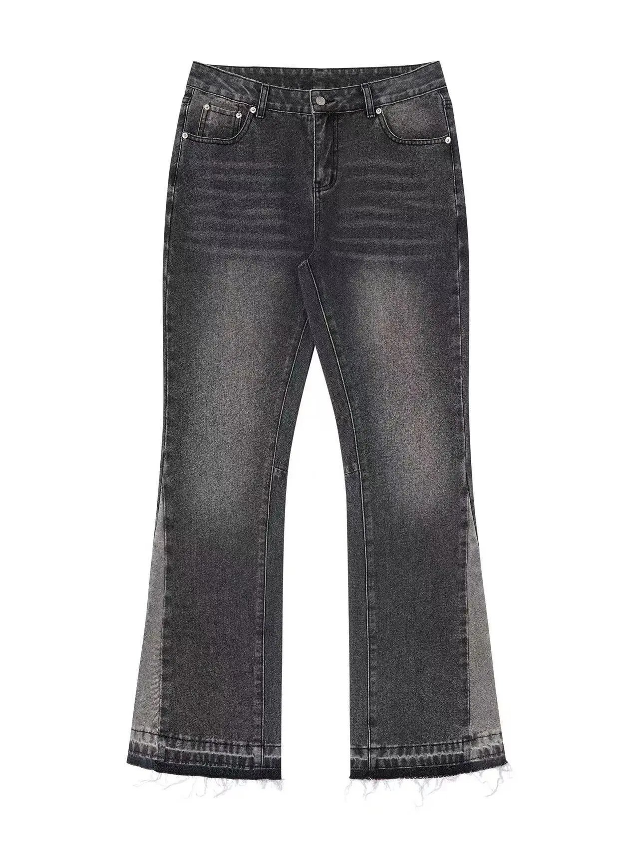 Gallery dept vintage vintage tassel 507 style jeans high street straight leg wide leg pants men