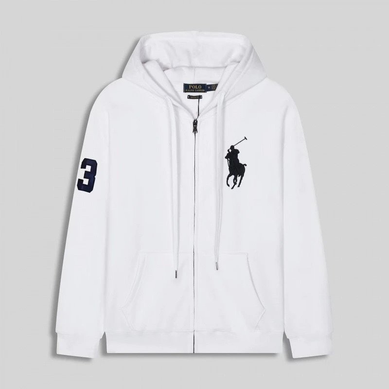 Zip White Black Big Pony