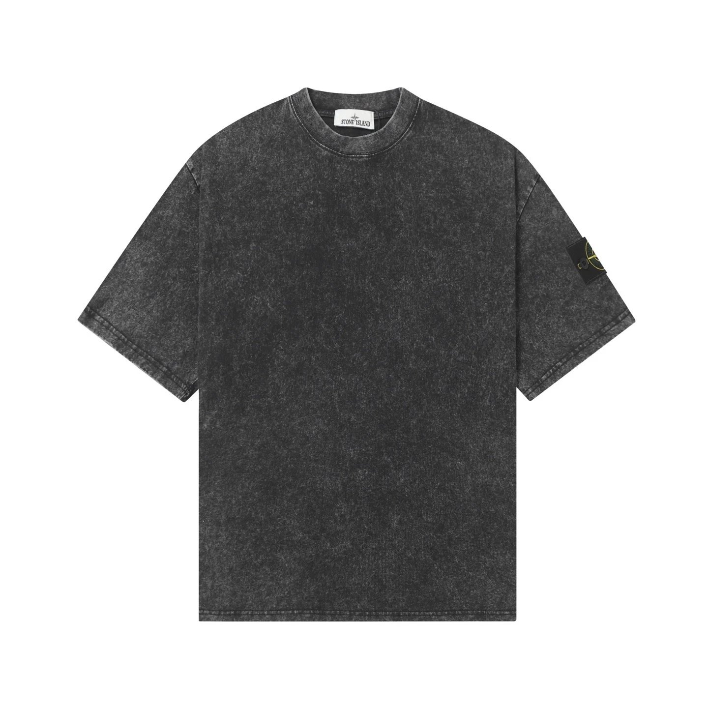Short Sleeve Washed Black