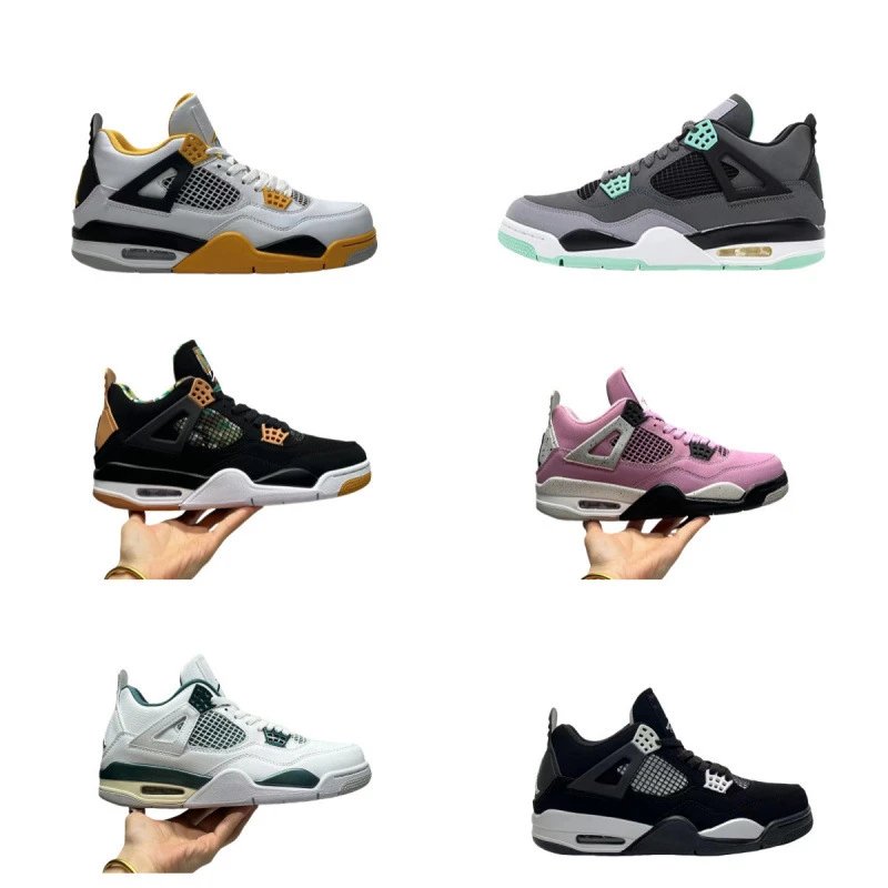 2020 High Version Cross-Border Trade Sports Shoes Generation 4 Basketball Shoes 40-47