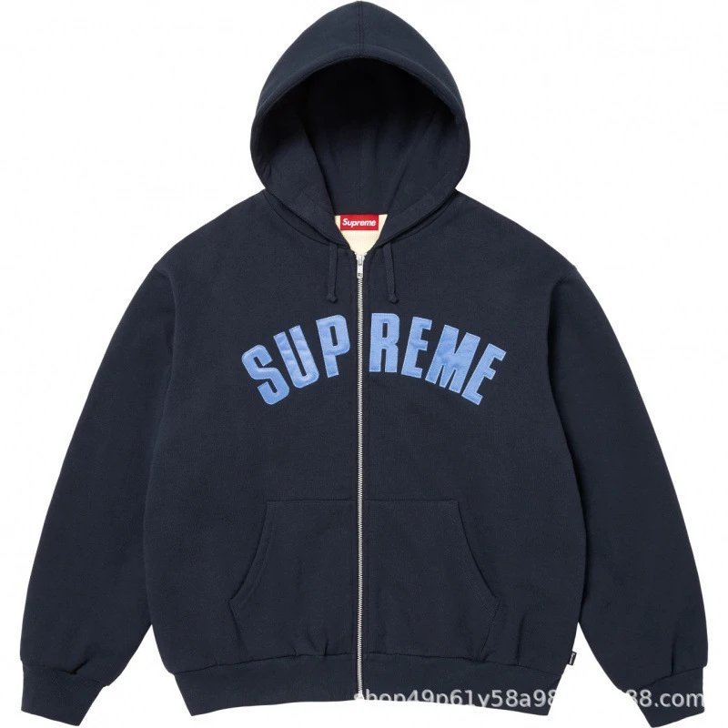 E596# Navy Hoodie
