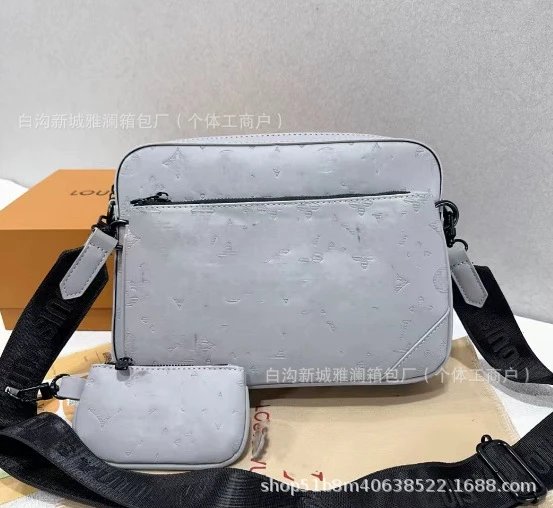 Gray embossed