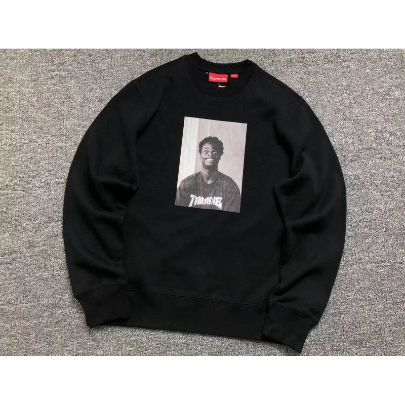E580# Black Crew Neck