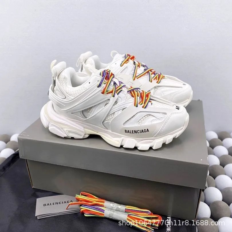 White Multicolor Strap