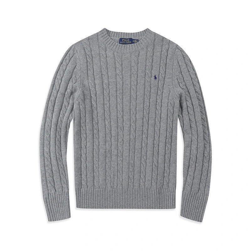 High version AliExpress Amazon source round neck pullover fashionable jacket knitted sweater casual pony sweater wholesale