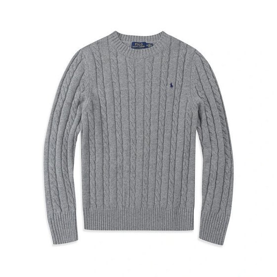 High version AliExpress Amazon source round neck pullover fashionable jacket knitted sweater casual pony sweater wholesale