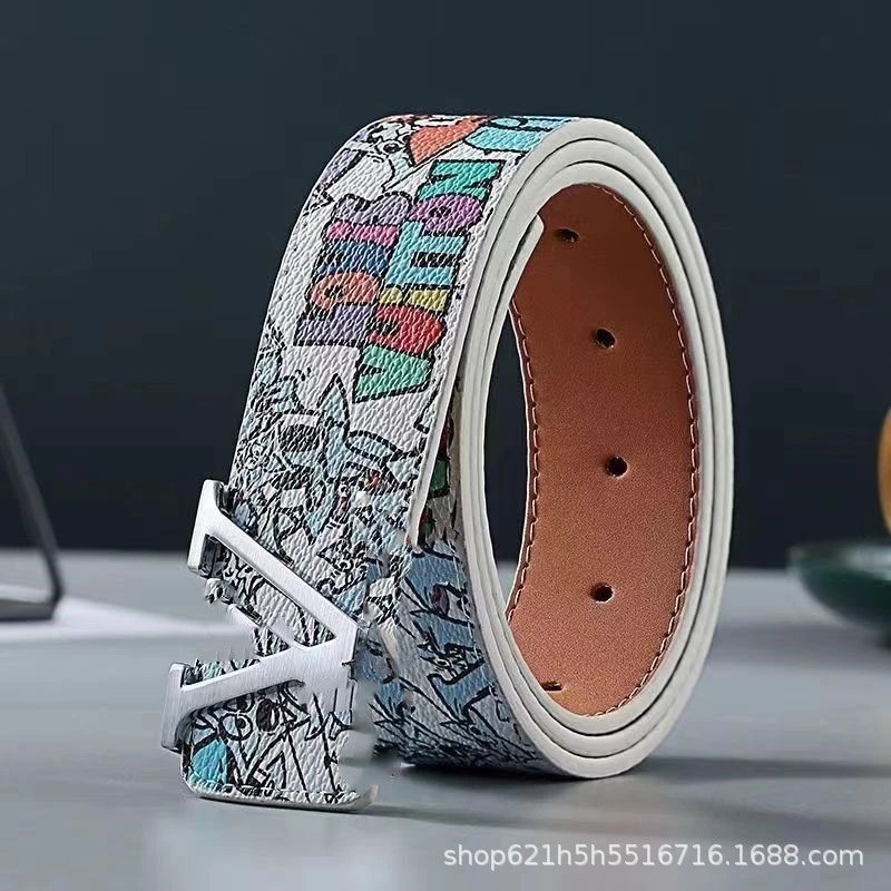 Louis Vuitton LV Initiales Belt Monogram Comics
