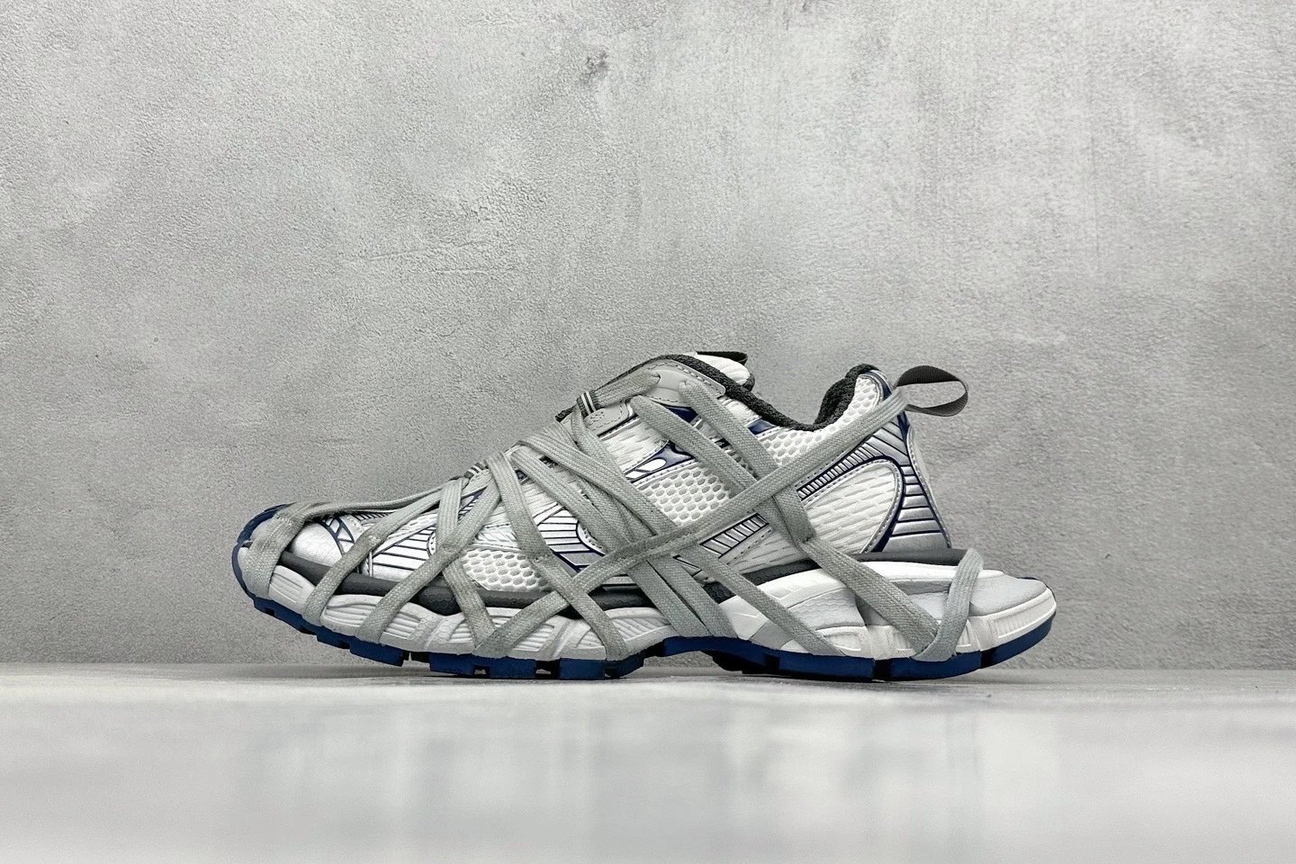 Lace-up - Gray Black