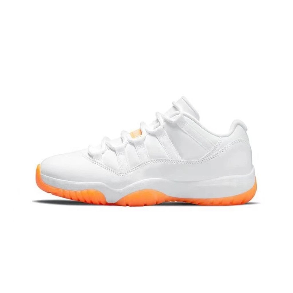 AJ11 Low White Orange