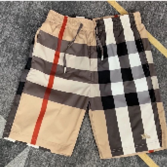Men's Casual Summer Plaid Beach Shorts Light Luxury Edition Fashionable Grid Print Five-Point Pants