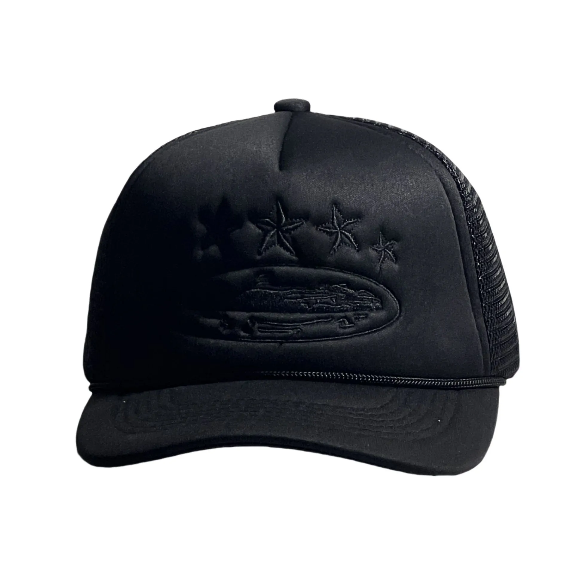 Corteiz 5 Starz Alcatraz Trucker American truck hat foreign trade trendy brand embroidered sun protection card