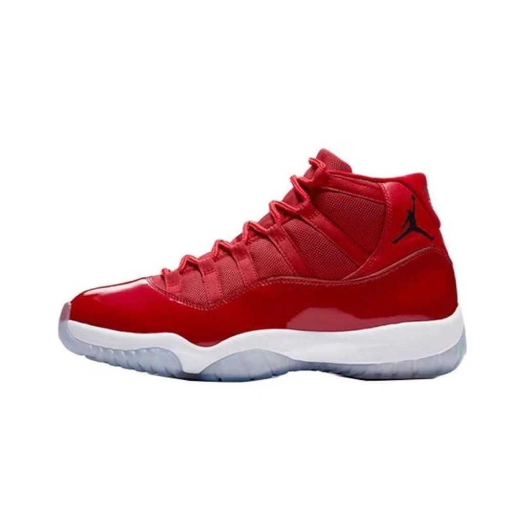 AJ11 High White Red